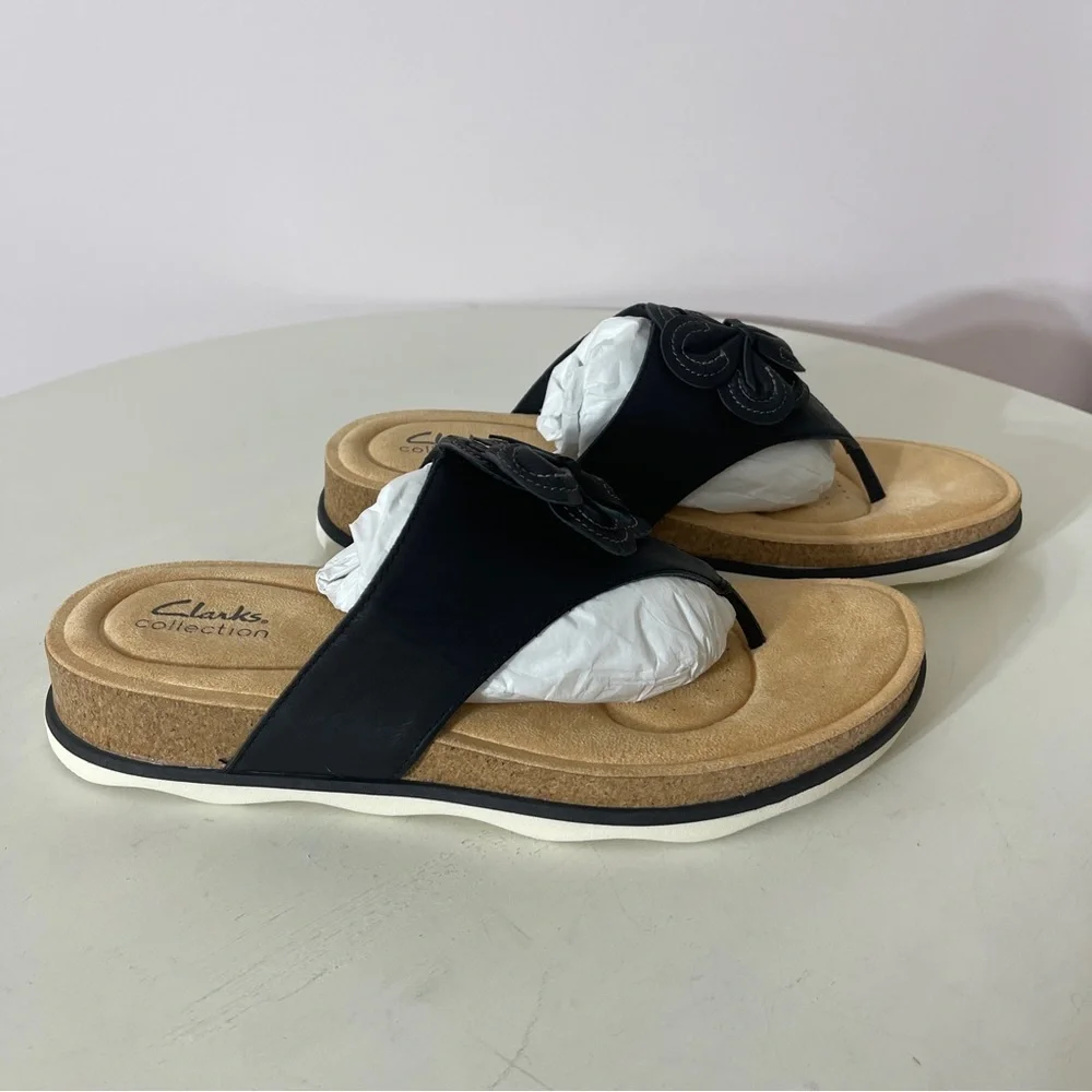 Clarks memory foam sandals