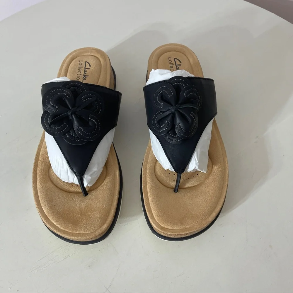 Clarks memory foam sandals