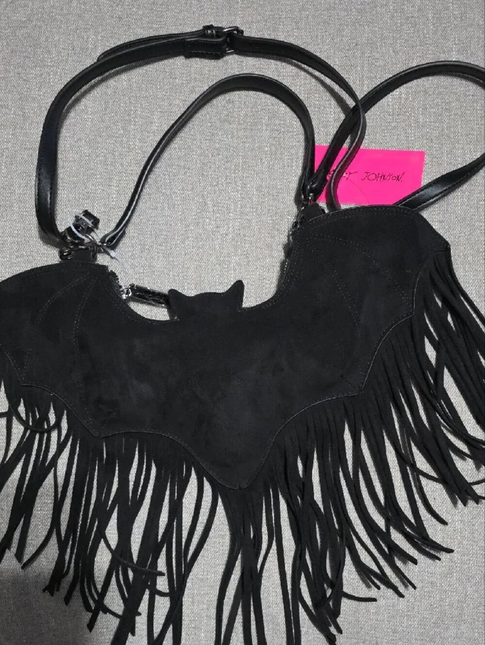 Betsey Johnson carry fringe lightweight