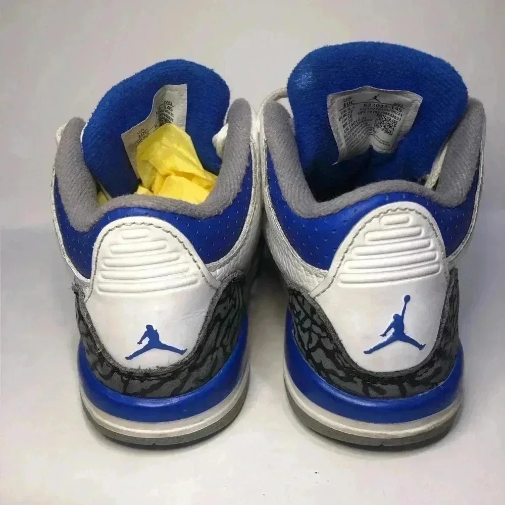 Jordan blue white