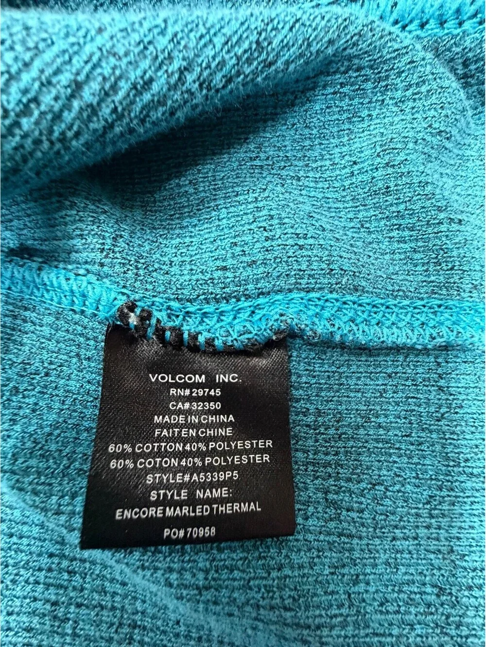 Volcom this blue