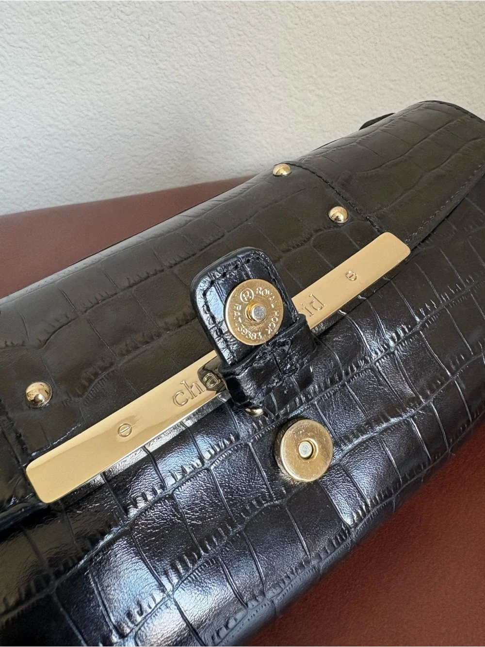 Charles David structured croc