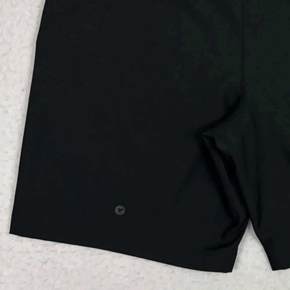 Birddogs Men’s XL Black 9 Inch Lined Performance Gym Golf Shorts