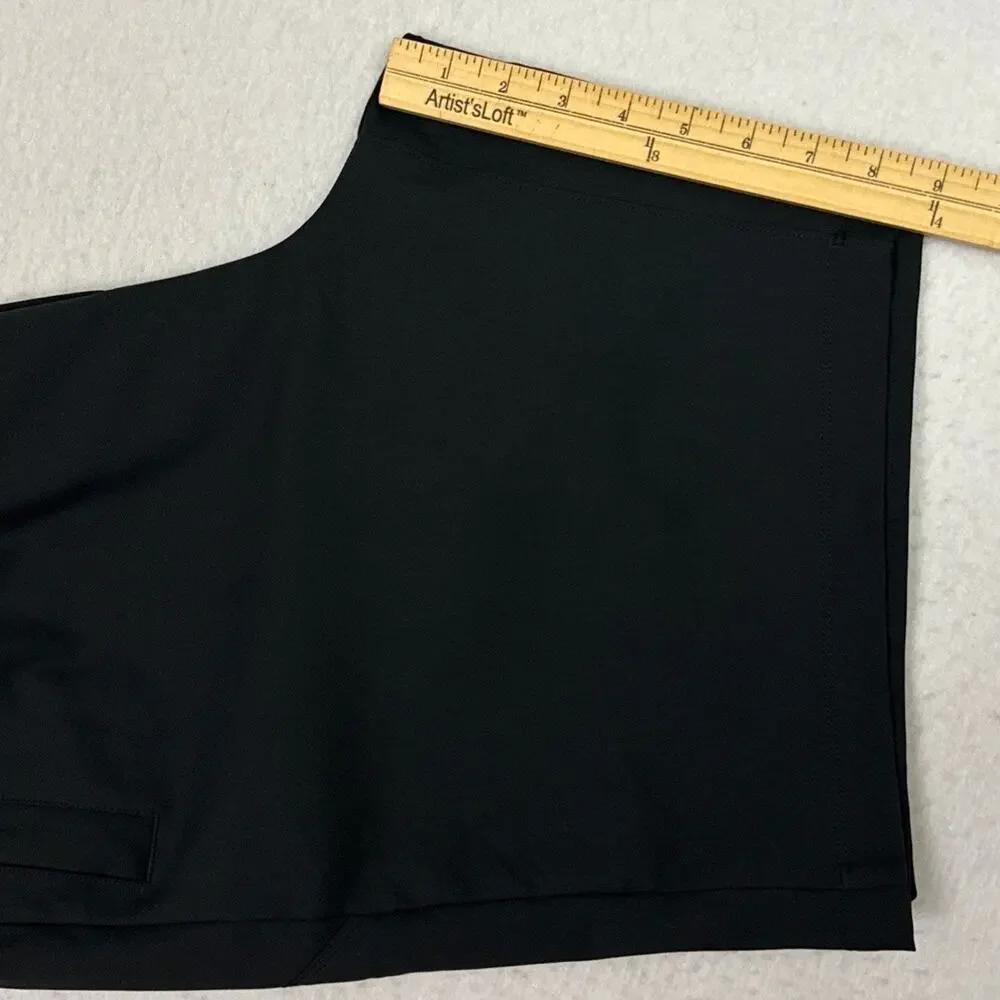 Birddogs Men’s XL Black 9 Inch Lined Performance Gym Golf Shorts