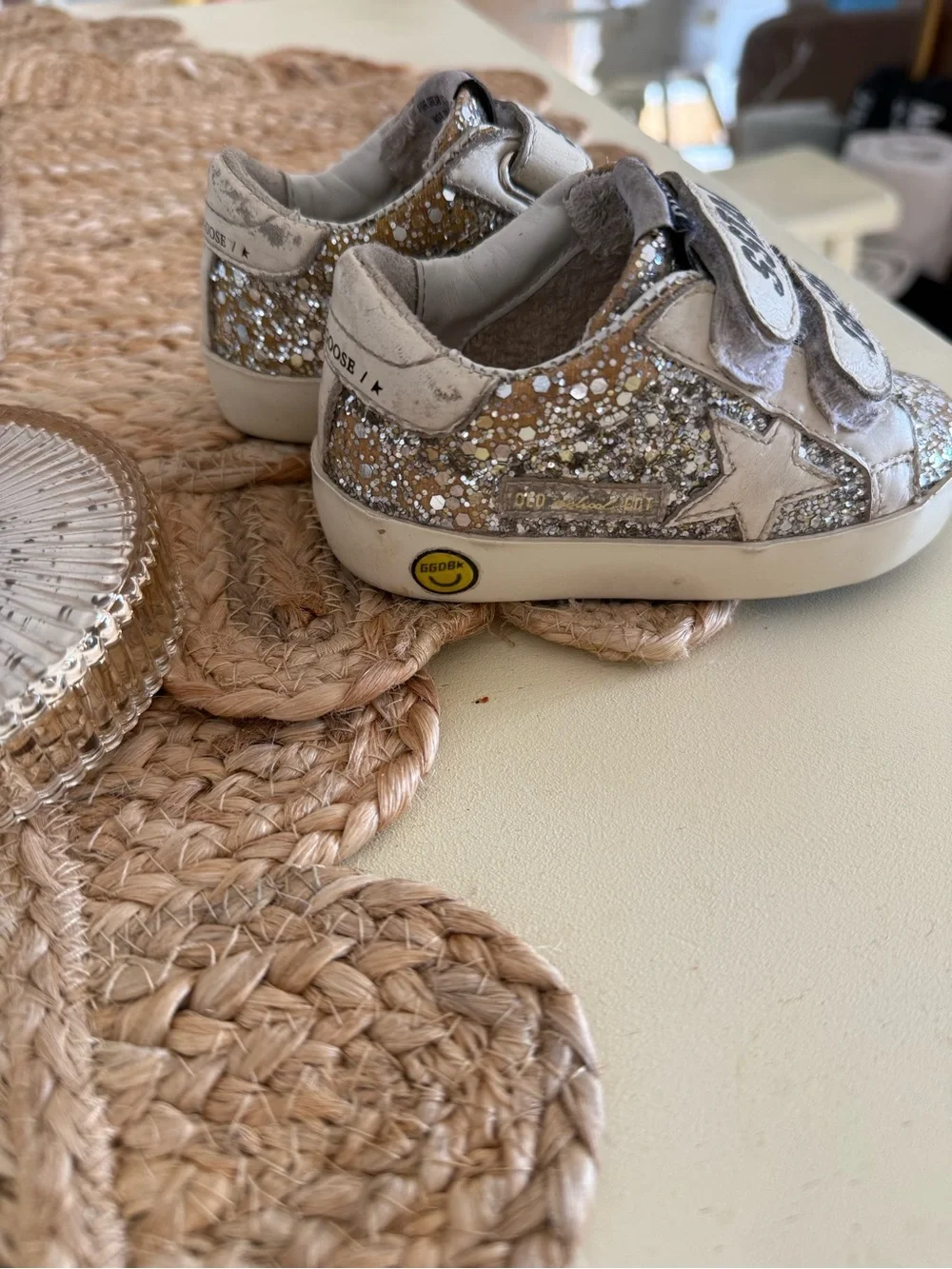 Golden Goose sparkling glitter