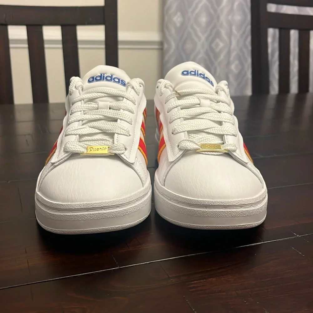 Adidas Grand Court Alpha 00s Puerto Rico Shoes Sneakers JQ0027 new Womens Sizes