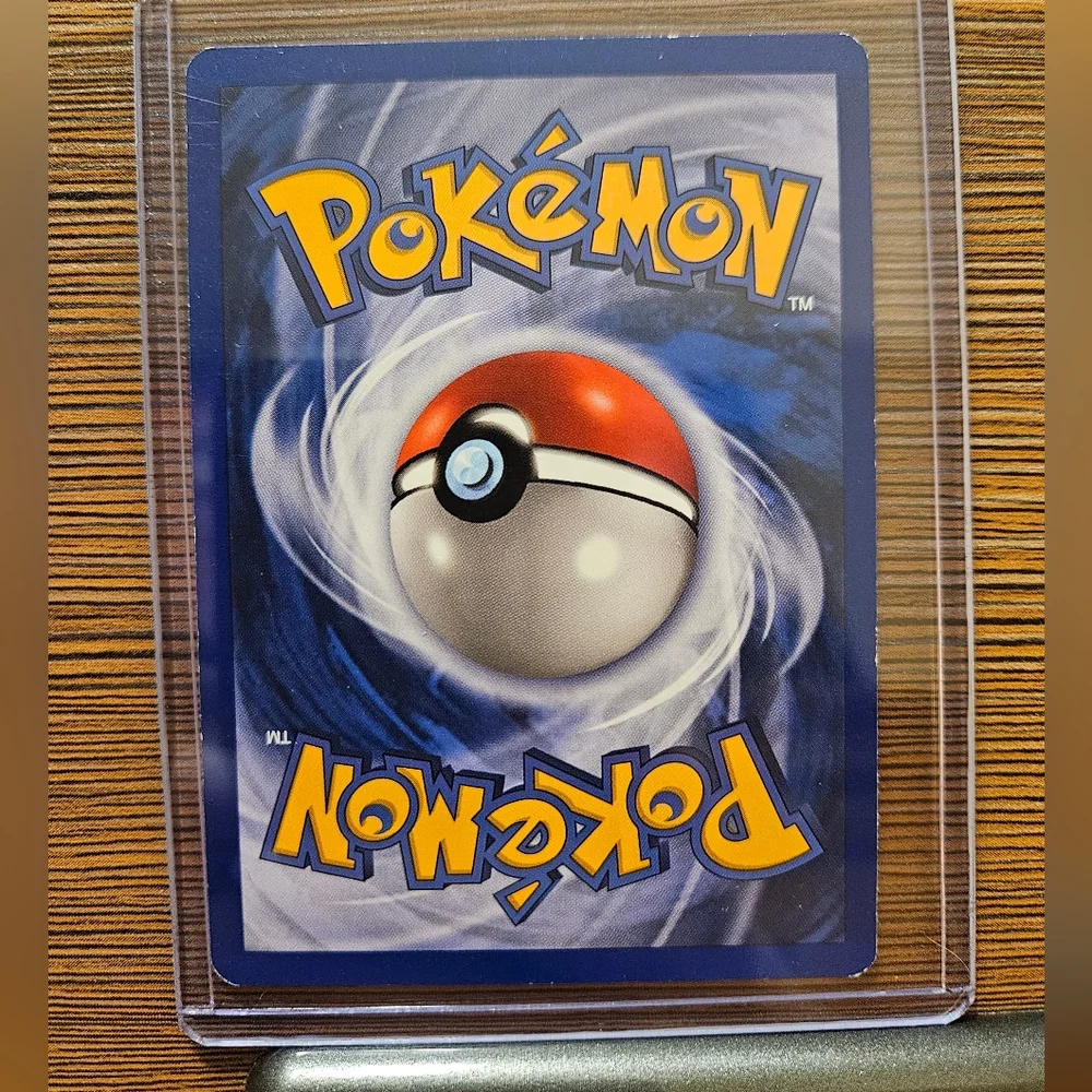 Pokemon trainer card