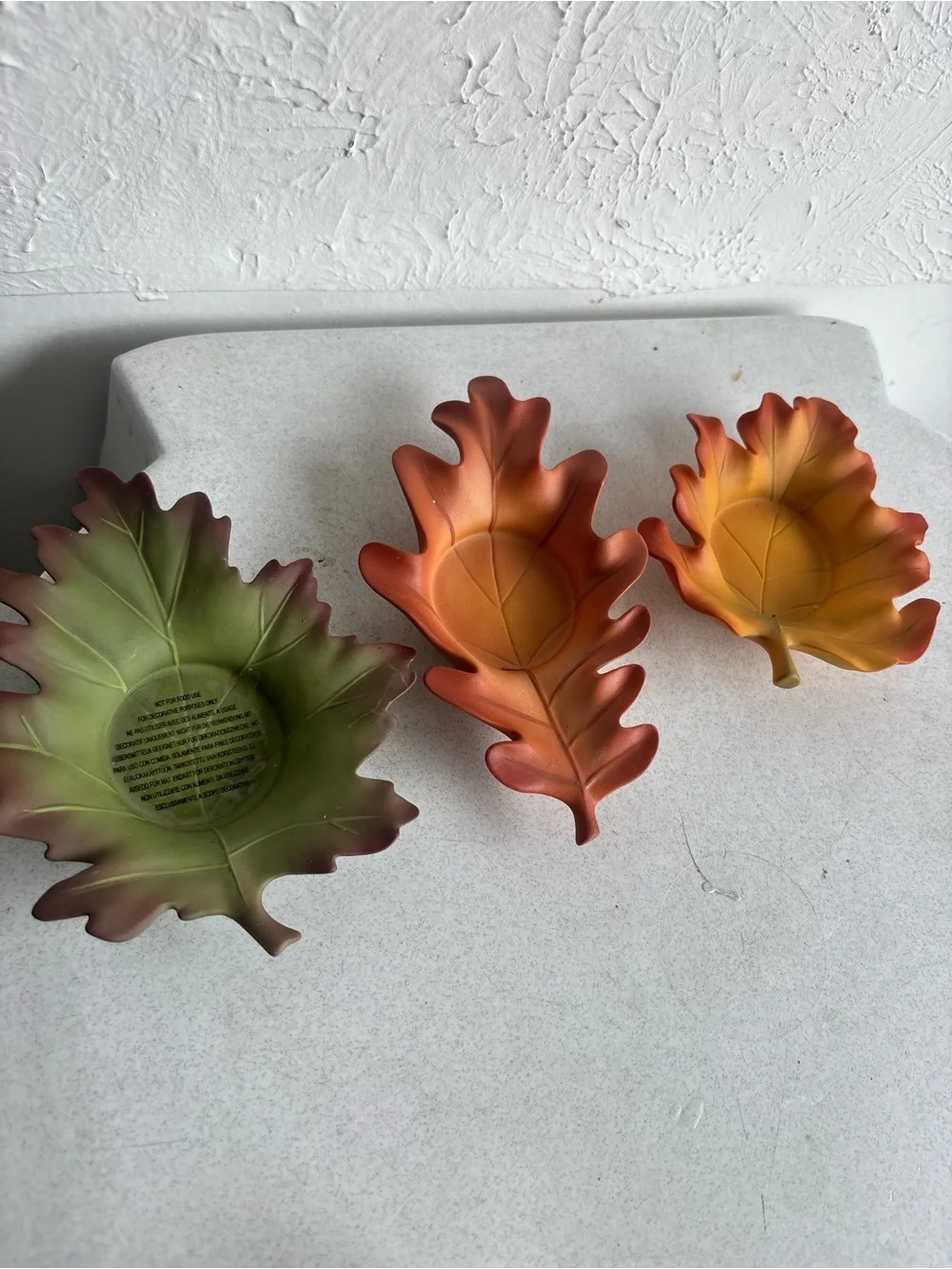 PartyLite Whispering Leaves Tealight Trio Candle Fall Autumn P8535U Retired
