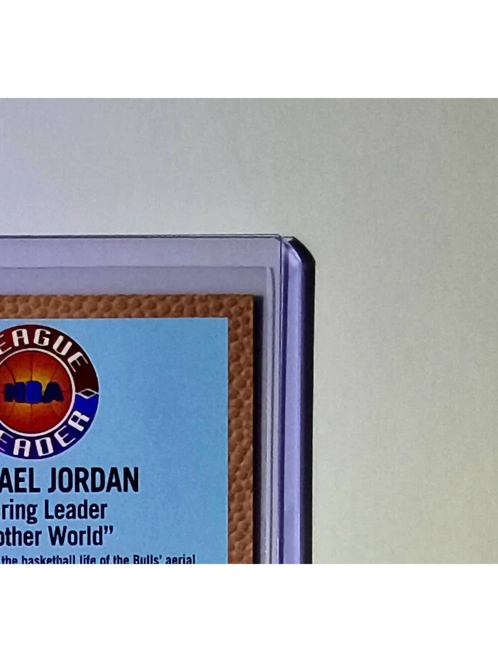 Michael Jordan 1992-93 Fleer League Leader #238 Basketball Card Chicago Bulls