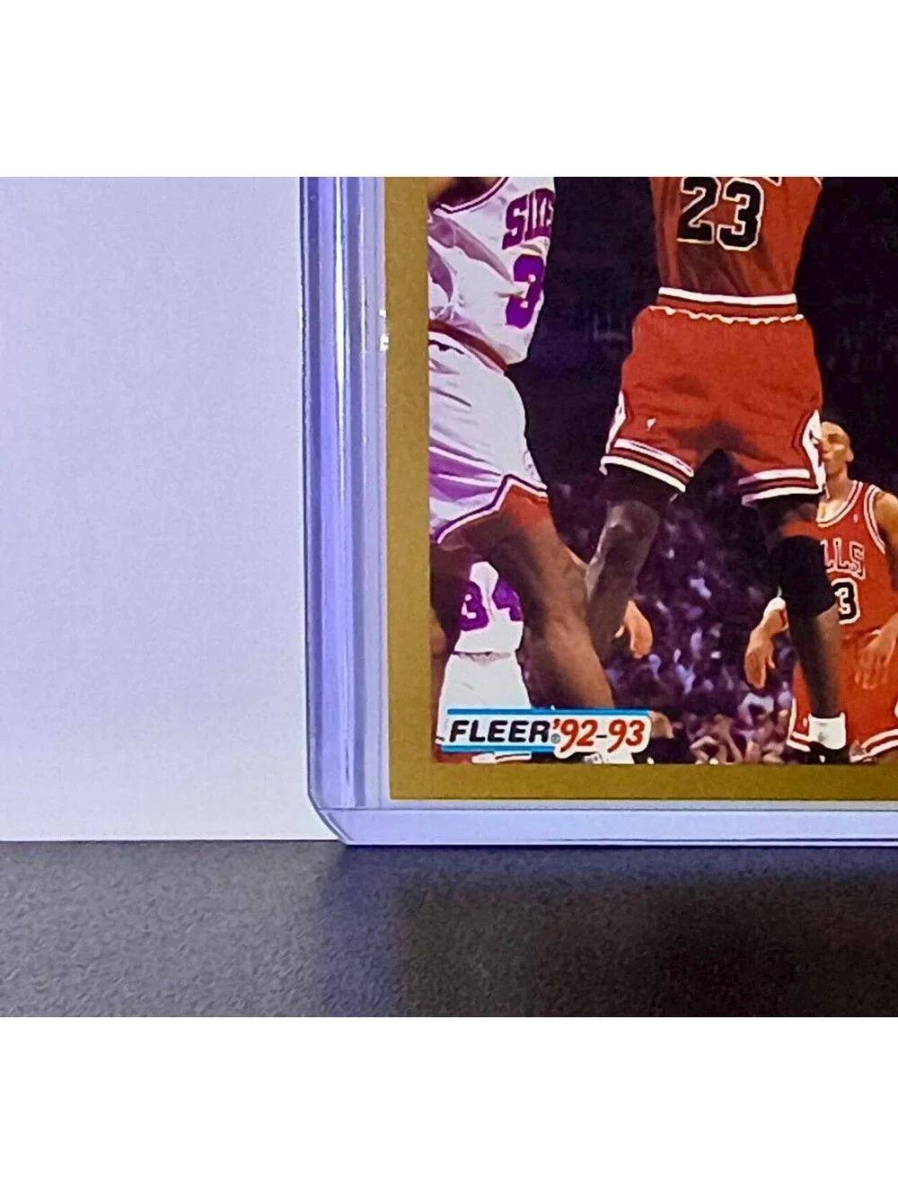 Michael Jordan 1992-93 Fleer League Leader #238 Basketball Card Chicago Bulls
