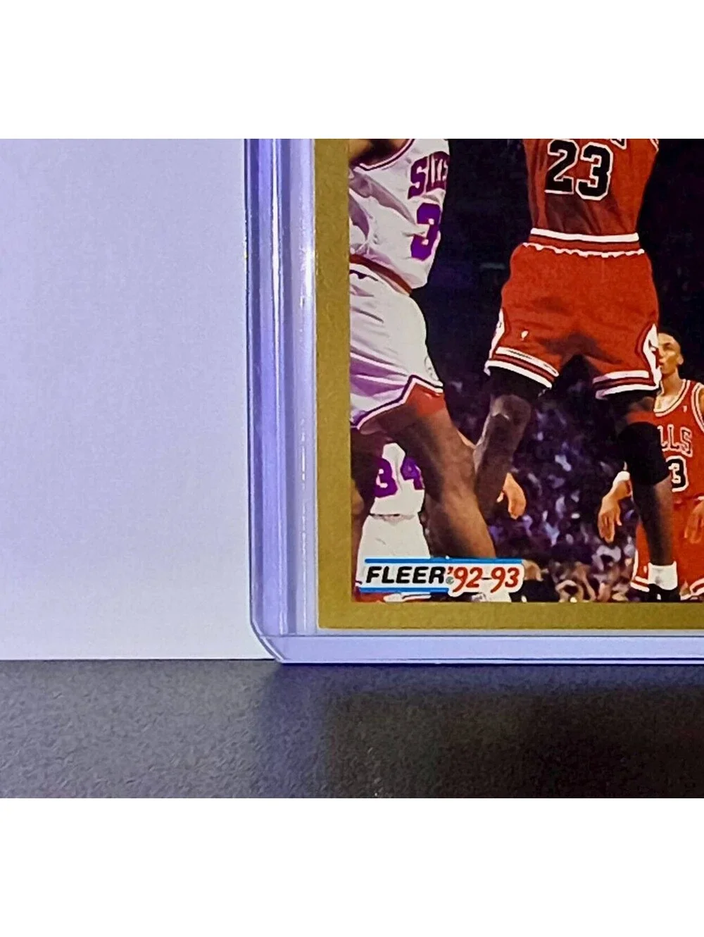 Michael Jordan 1992-93 Fleer League Leader #238 Basketball Card Chicago Bulls