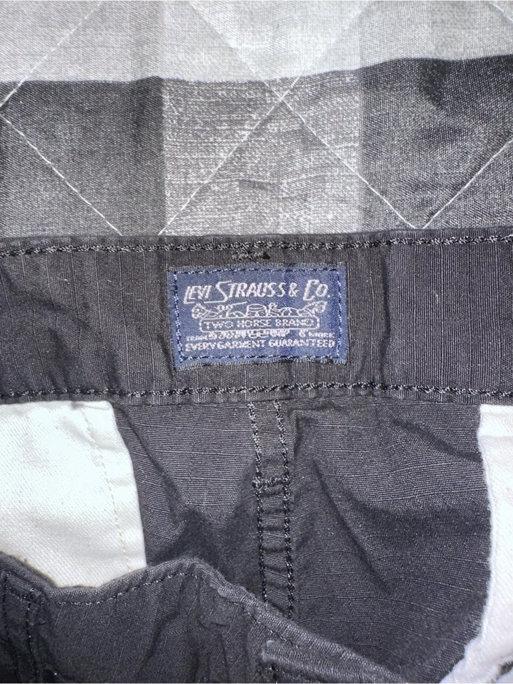 Men's Levi’s Black Cargo Shorts