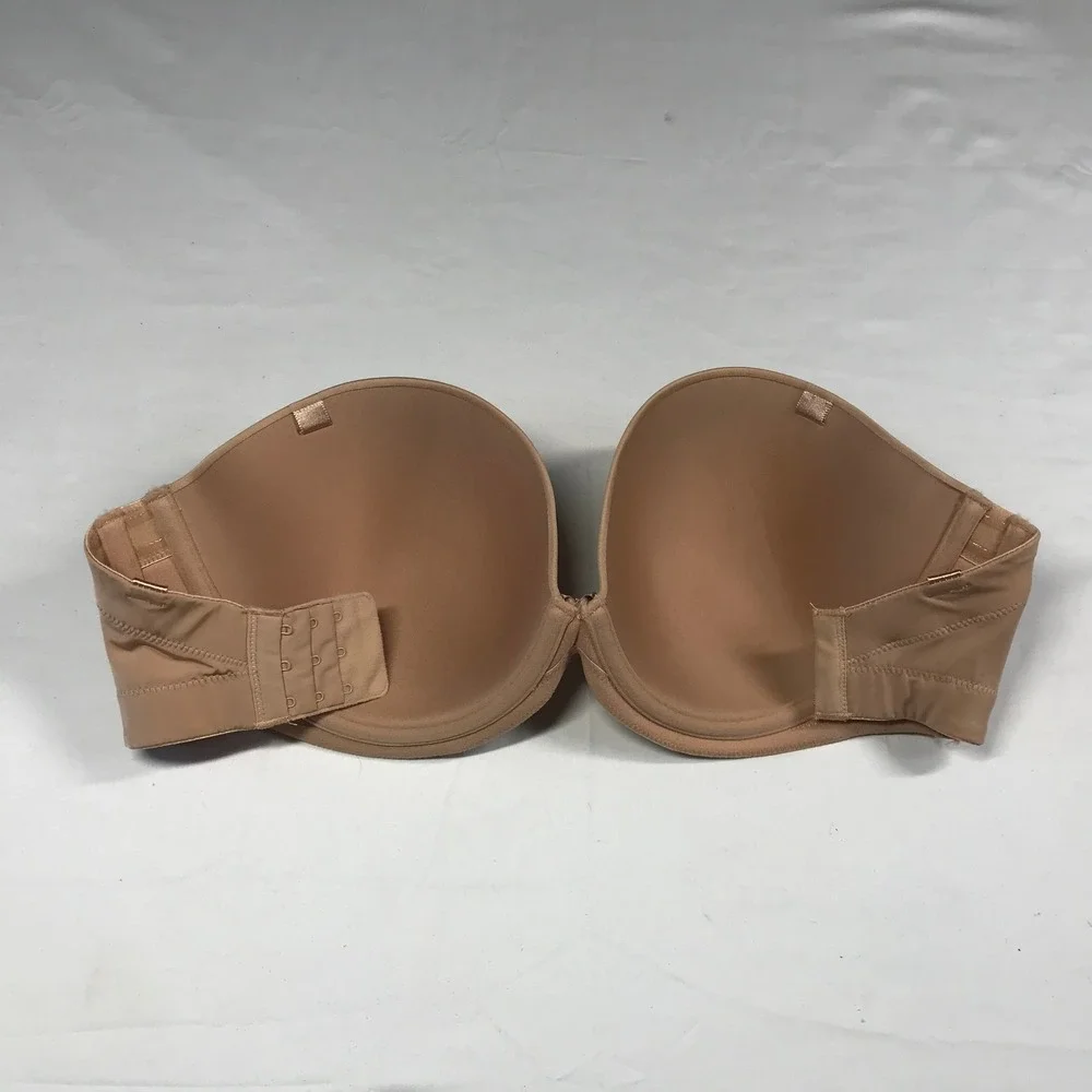 Cleo by Panache Koko Strapless Bra 32G Caramel Nude Molded Underwire 9170
