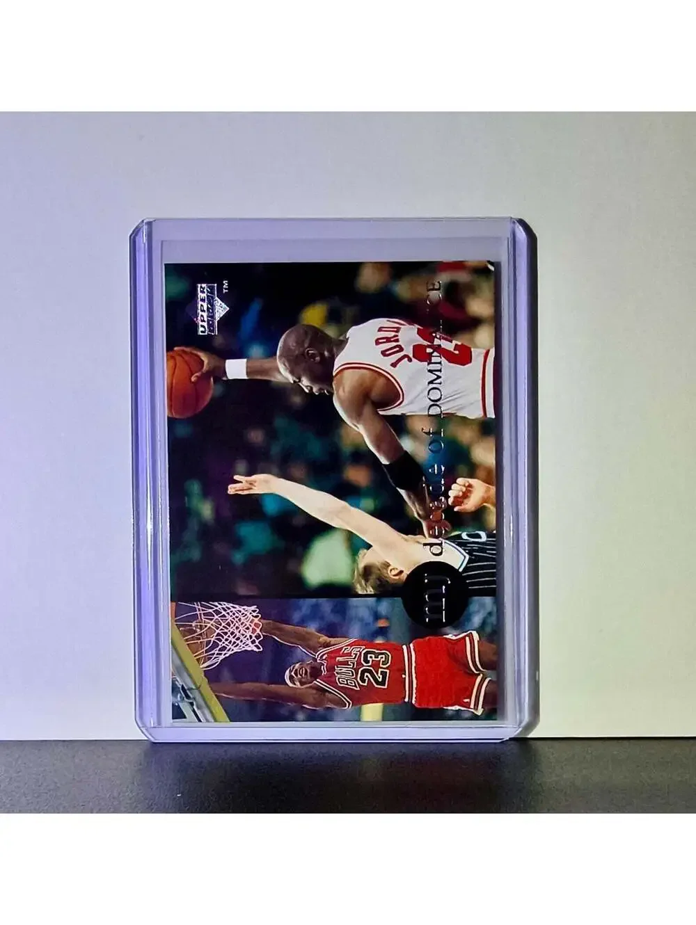 Michael Jordan 1997 Upper Deck Rare Air MJ Decade of Dominance #72 Card Bulls