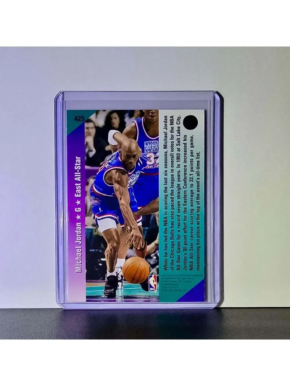 Michael Jordan 1992-93 Upper Deck All Star #425 Basketball Card Chicago Bulls