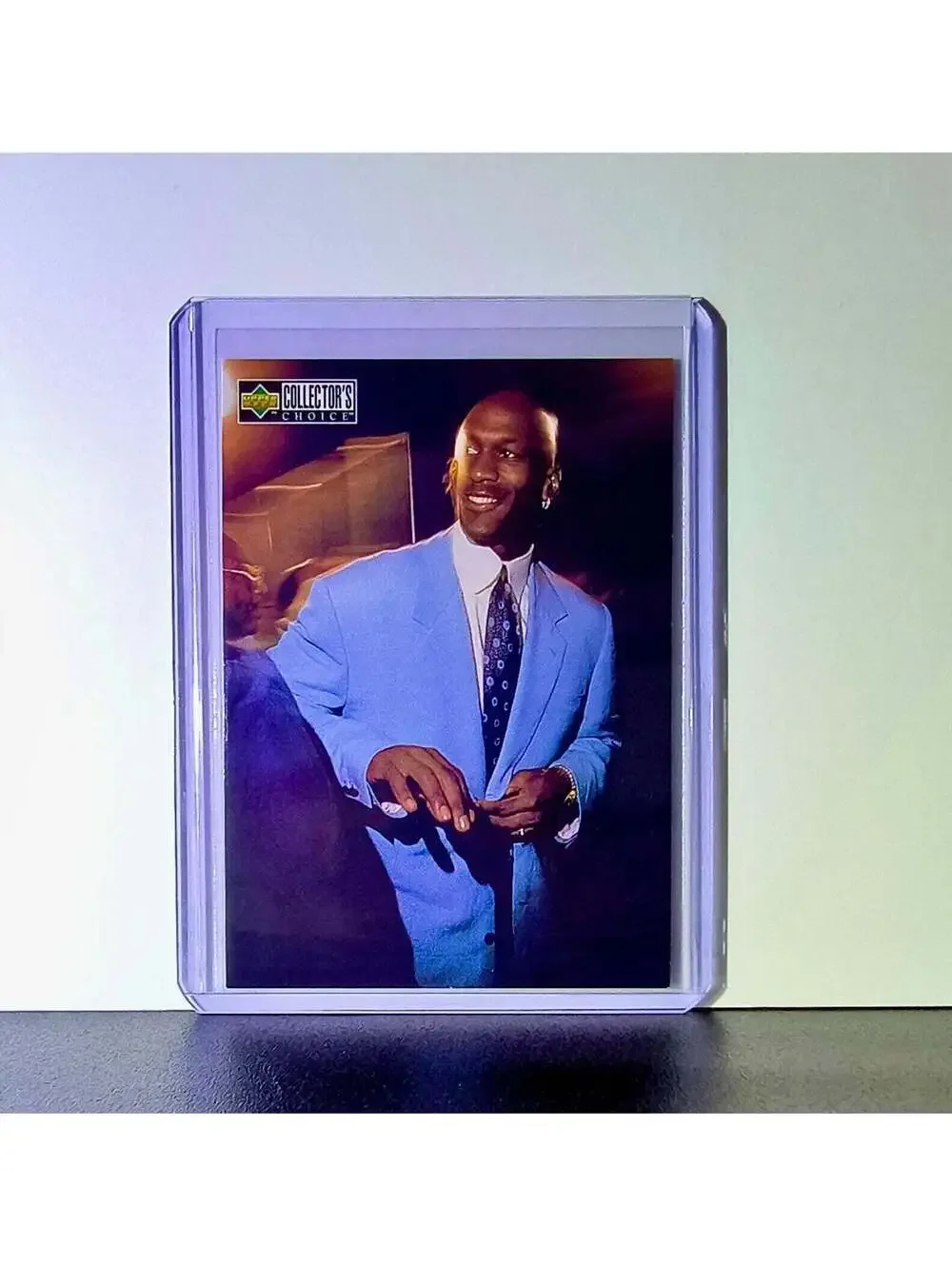 Michael Jordan 1997-98 Upper Deck Collector's Choice #393 Card Chicago Bulls