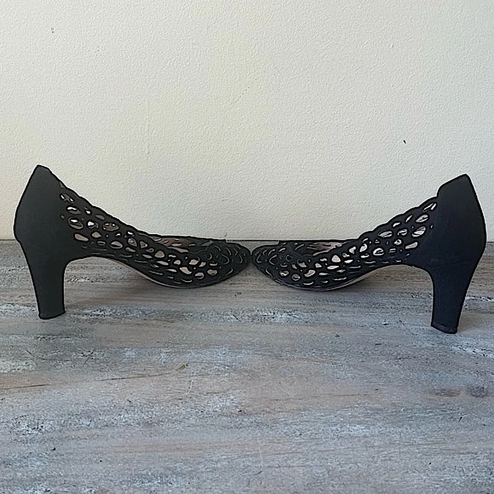 Aquatalia black suede