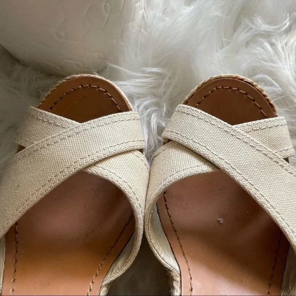 ShoeWoo espadrille wedge sandals