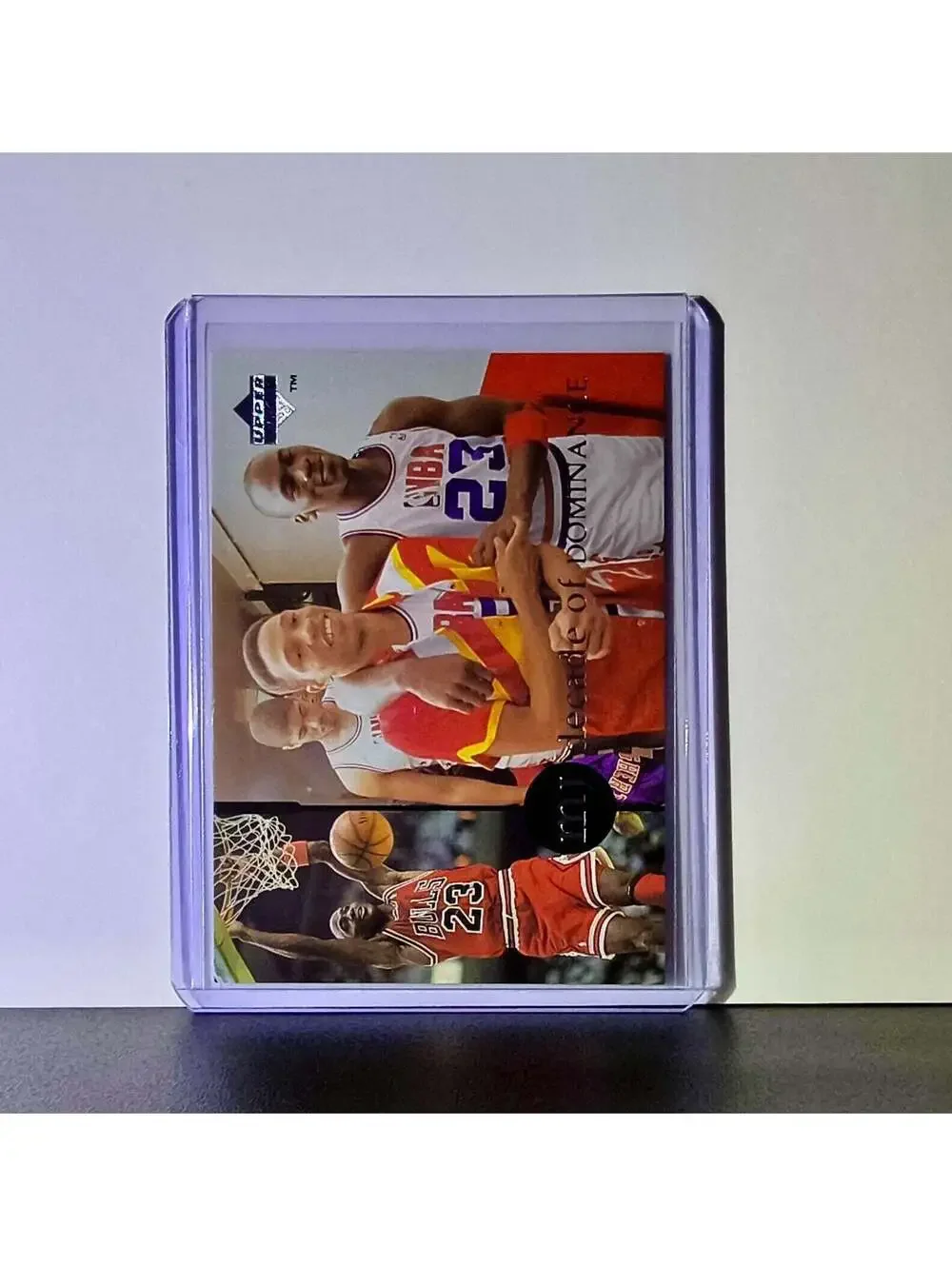 Michael Jordan 1994-95 Upper Deck Rare Air MJ Decade of Dominance #J4 Card Bulls