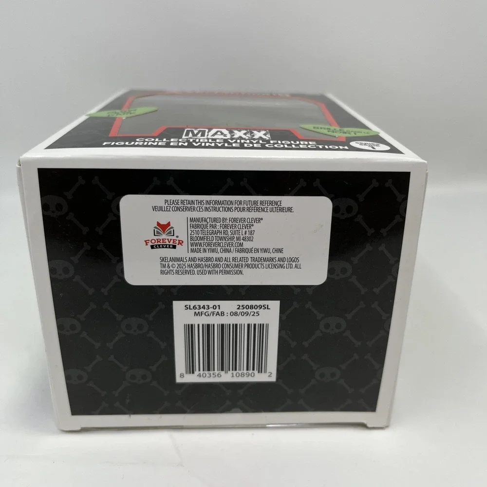 Skelanimals Maxx Glow in the Dark Vinyl Figure Series 1 Collectible BRAND NEW