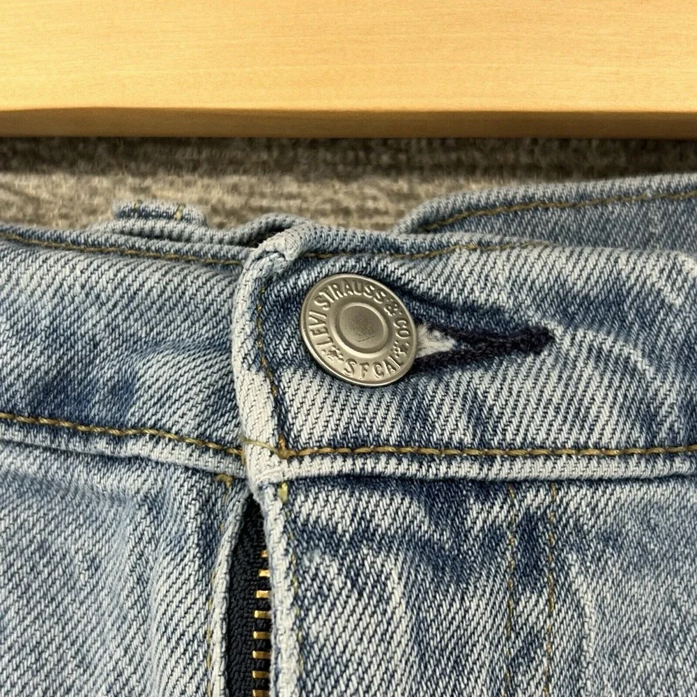 Levis‎ 502 Shorts Men Size 38 Blue Demin Cotton