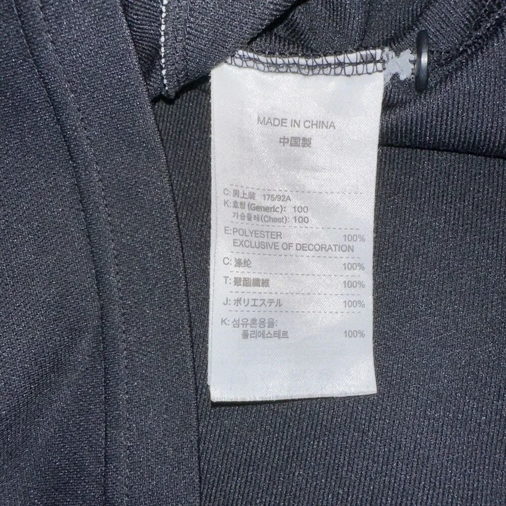 Nike Fit Dry Performance Polo Shirt Mens Medium Black Golf Tennis Running