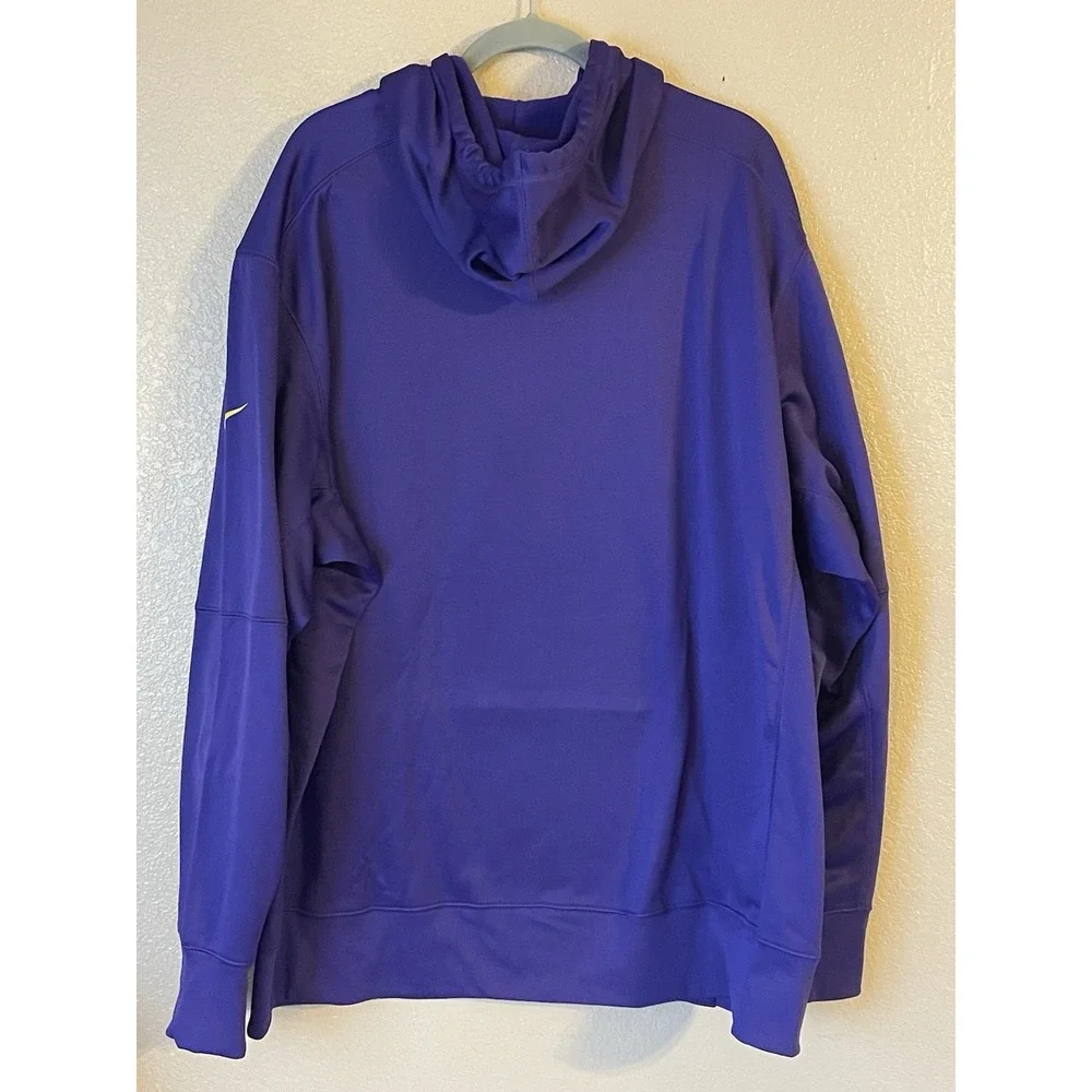 Men's 3XL‎ NWOT Minnesota Vikings Nike Dri-Fit Pullover Hoodie Purple