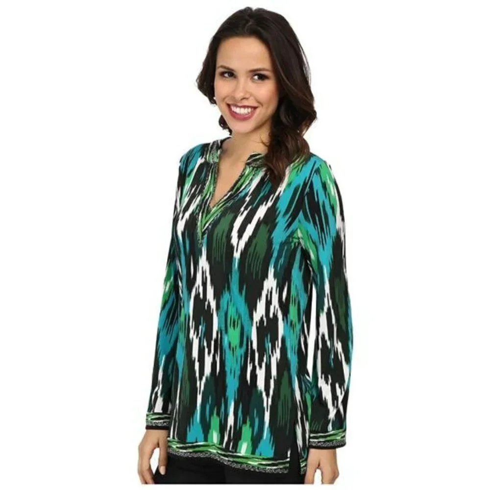 Michael Kors 'Menera'‎ Ikat Print Tunic