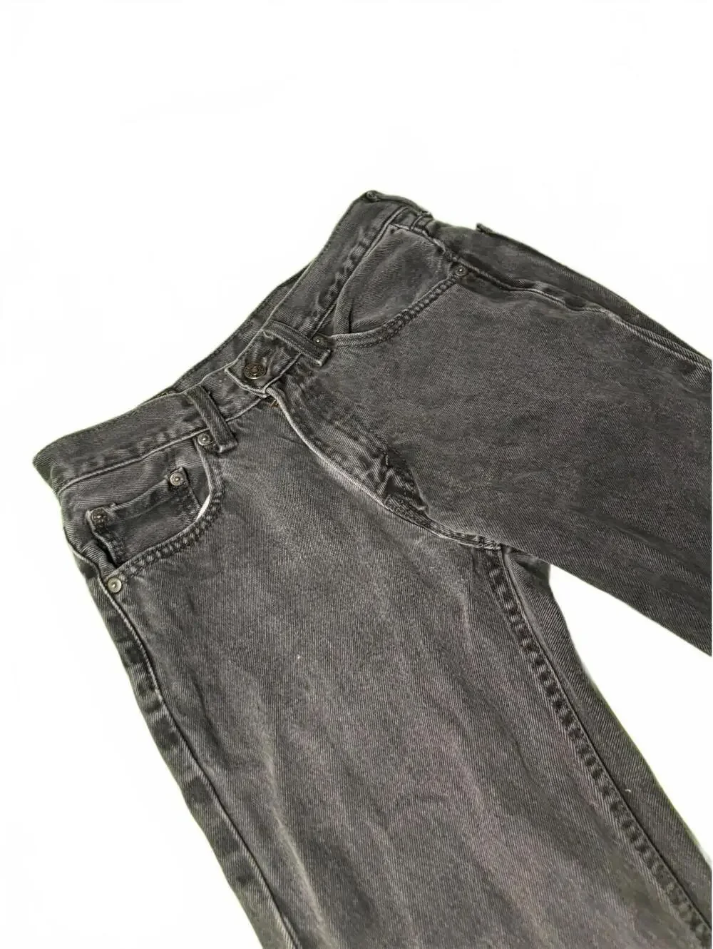 Levi's 505 Men's Black Straight Leg Jeans Size 29x34