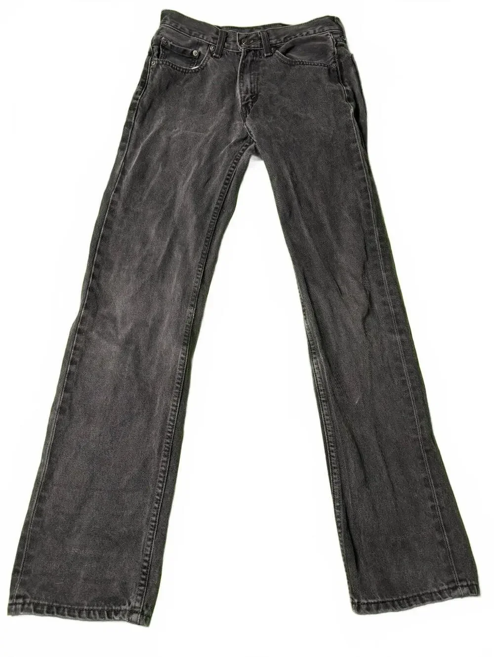 Levi's 505 Men's Black Straight Leg Jeans Size 29x34