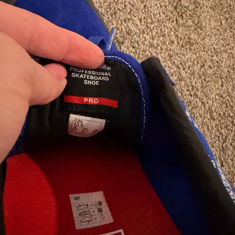 Vans old pre