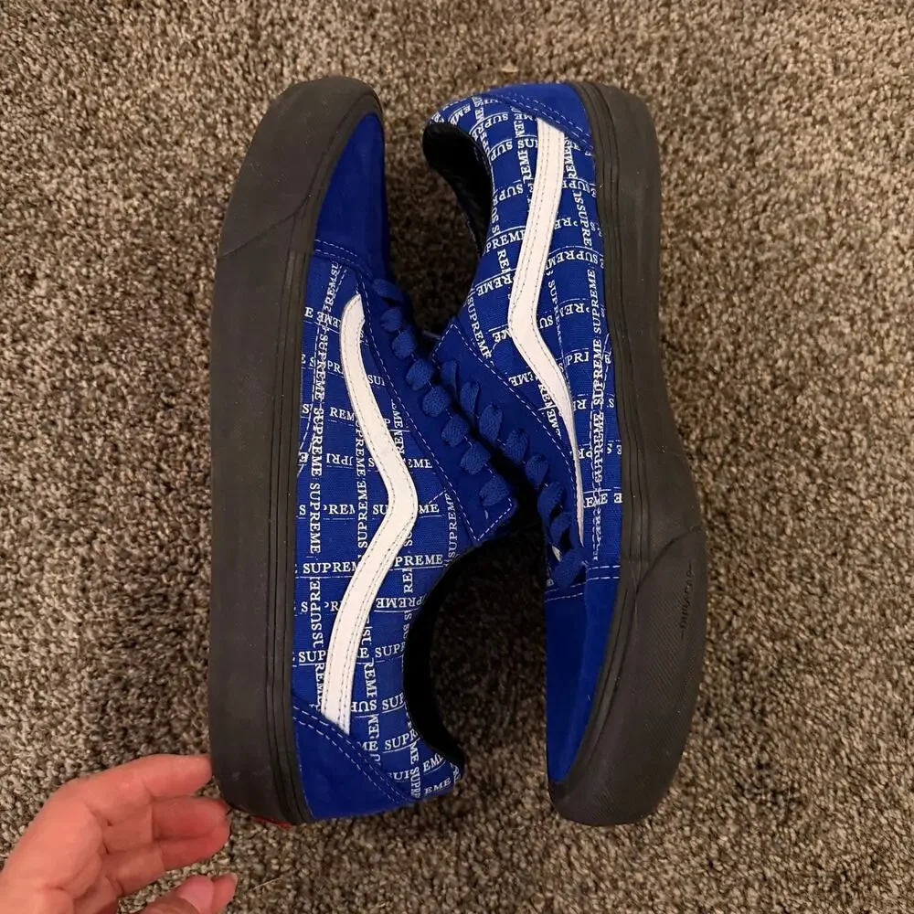Vans subtle finish leather