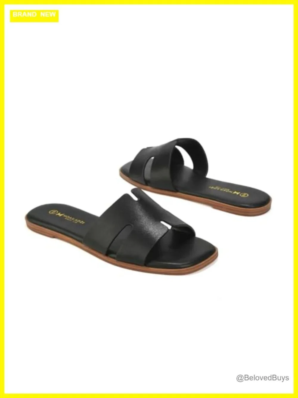 Women's Flat Sandals Slip On Slide Comfortable Memory Foam Summer Beach