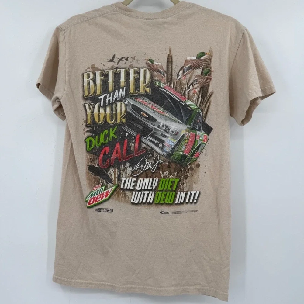 Dale Earnhardt‎ Jr NASCAR #88 DaleCall Mountain Dew Racing Graphic Tee Small