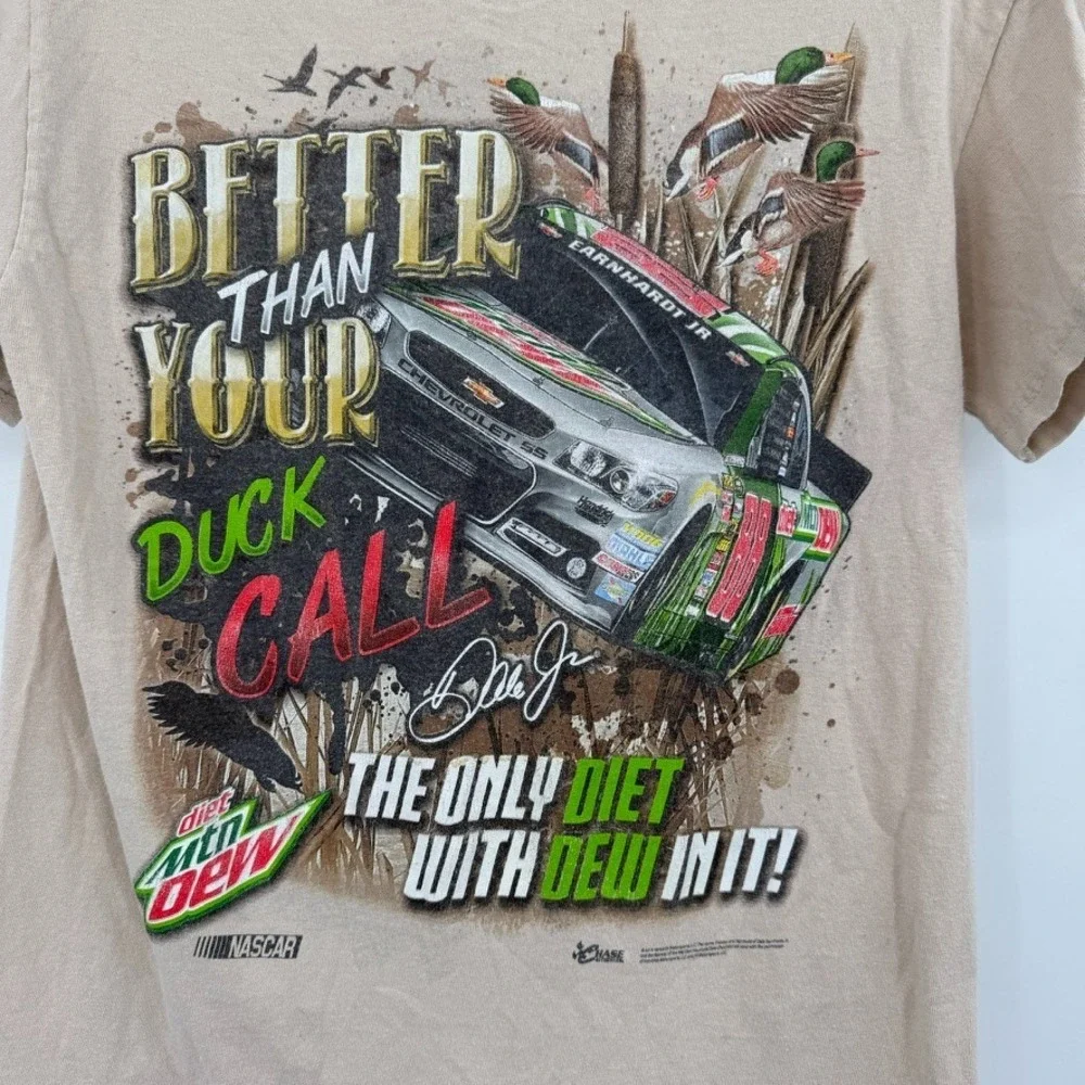 Dale Earnhardt‎ Jr NASCAR #88 DaleCall Mountain Dew Racing Graphic Tee Small