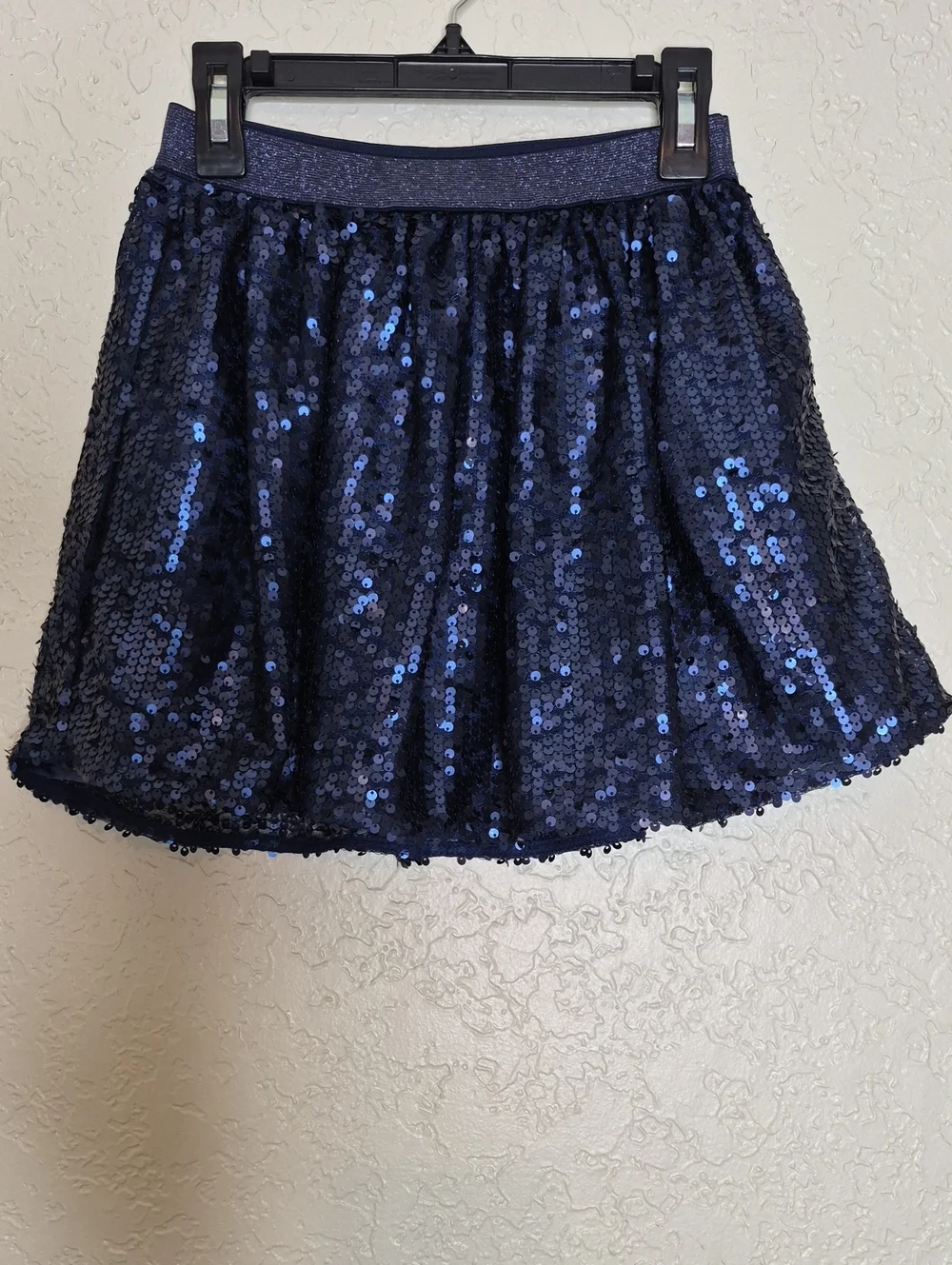 Cat &‎ Jack Sequin Skirt Blue Size M (7/8) Girls