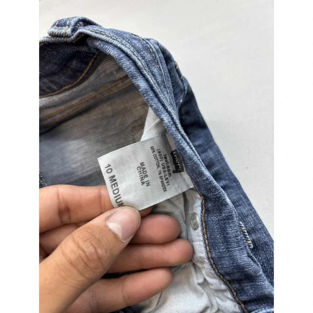 Levi's Women's 512 Perfectly Slimming Boot Cut Jeans Size 10 Medium Wash Blue