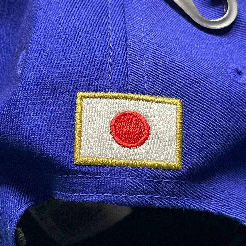 Japan Football Association Hat JFA Soccer Cap Purple Adjustable Strap OSFM NEW