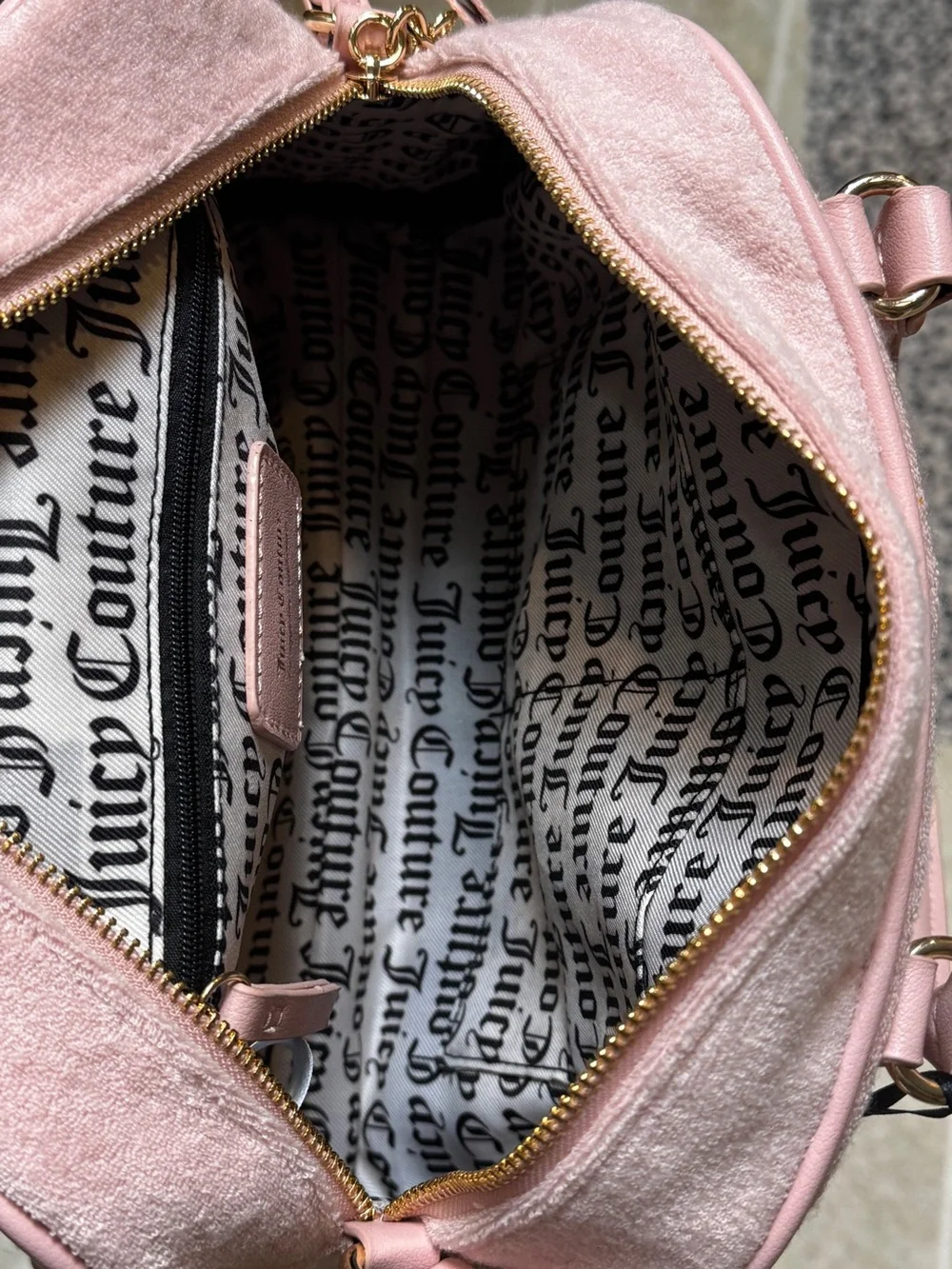 Juicy Couture soft pink