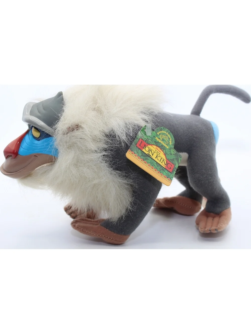 NWT VTG Disney Applause 41699 Lion King Rafiki Vinyl Mini Plush Doll 5.5