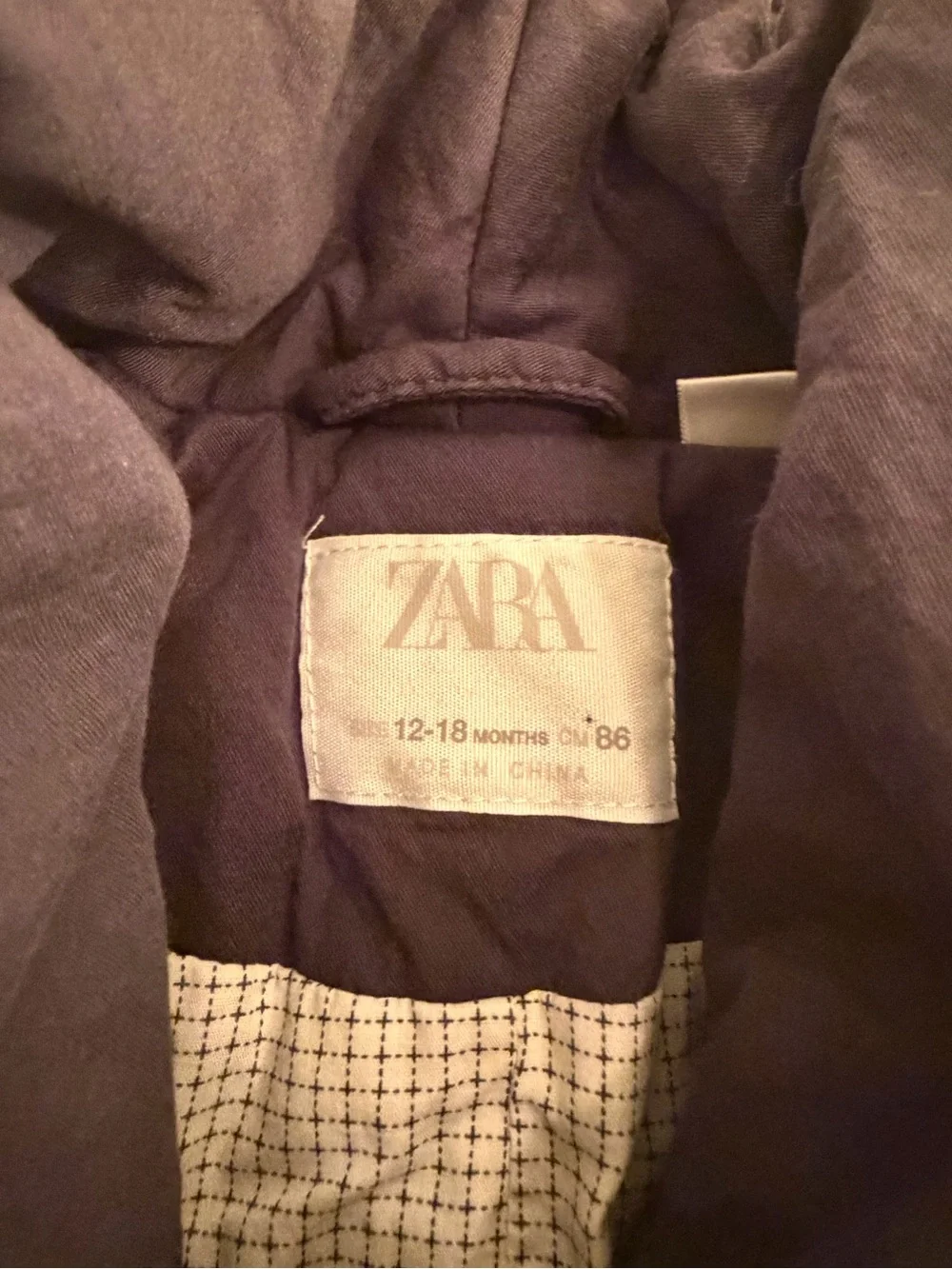 Zara cozy puffer