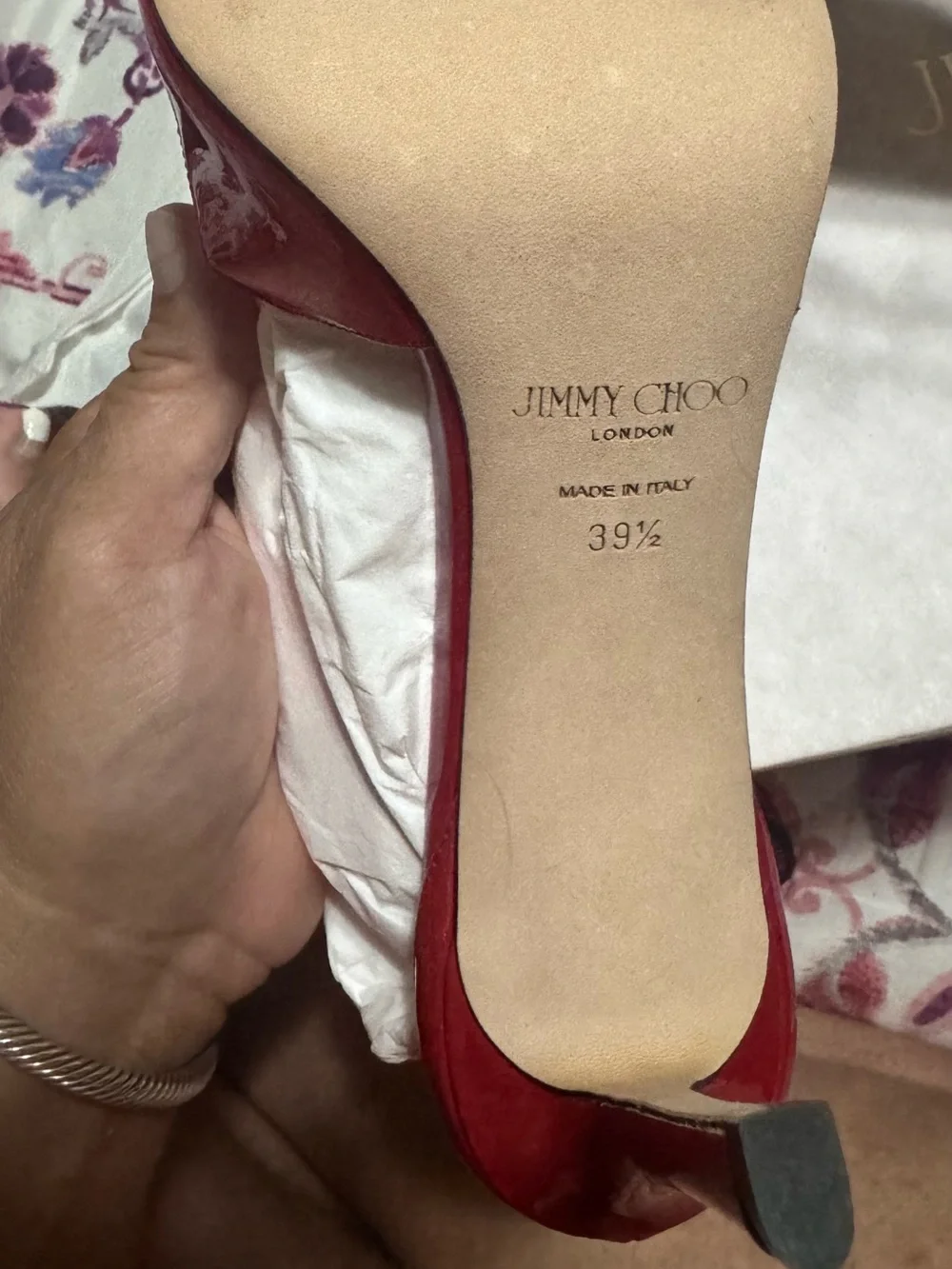 Jimmy Choo azia 95