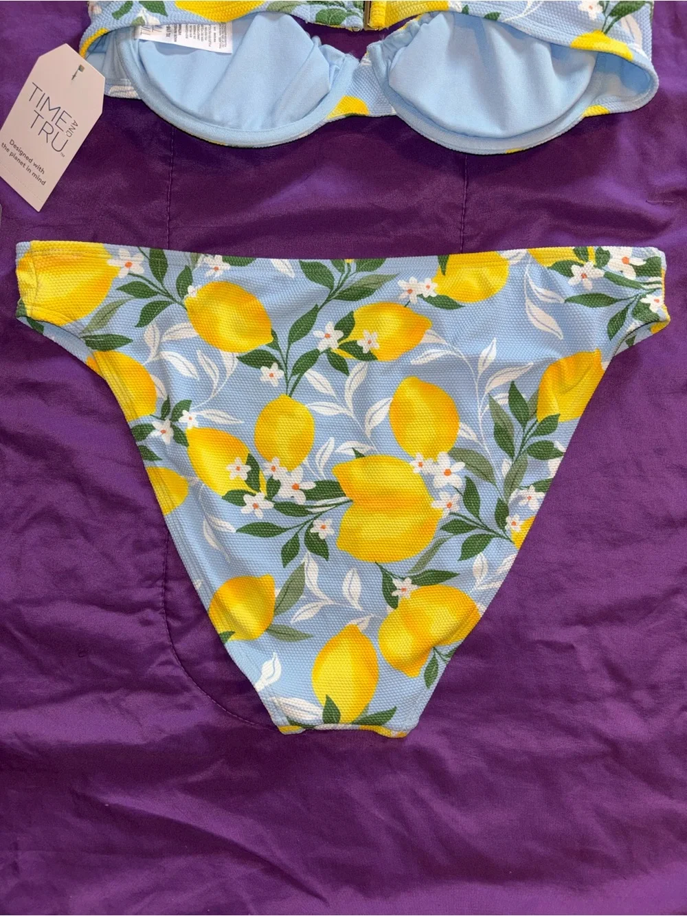 Time and Tru piece bikini