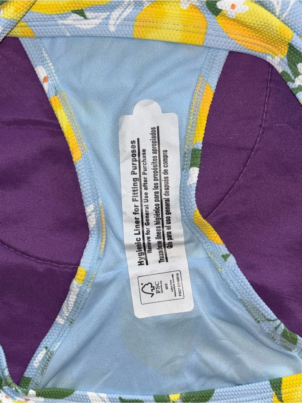 Time and Tru piece bikini
