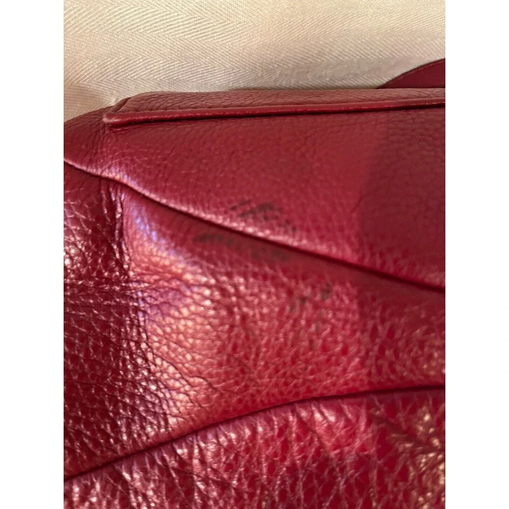 Marc by Marc Jacobs Beautiful Burgundy Leather‎ Hobo Shoulder Crossbody Bag