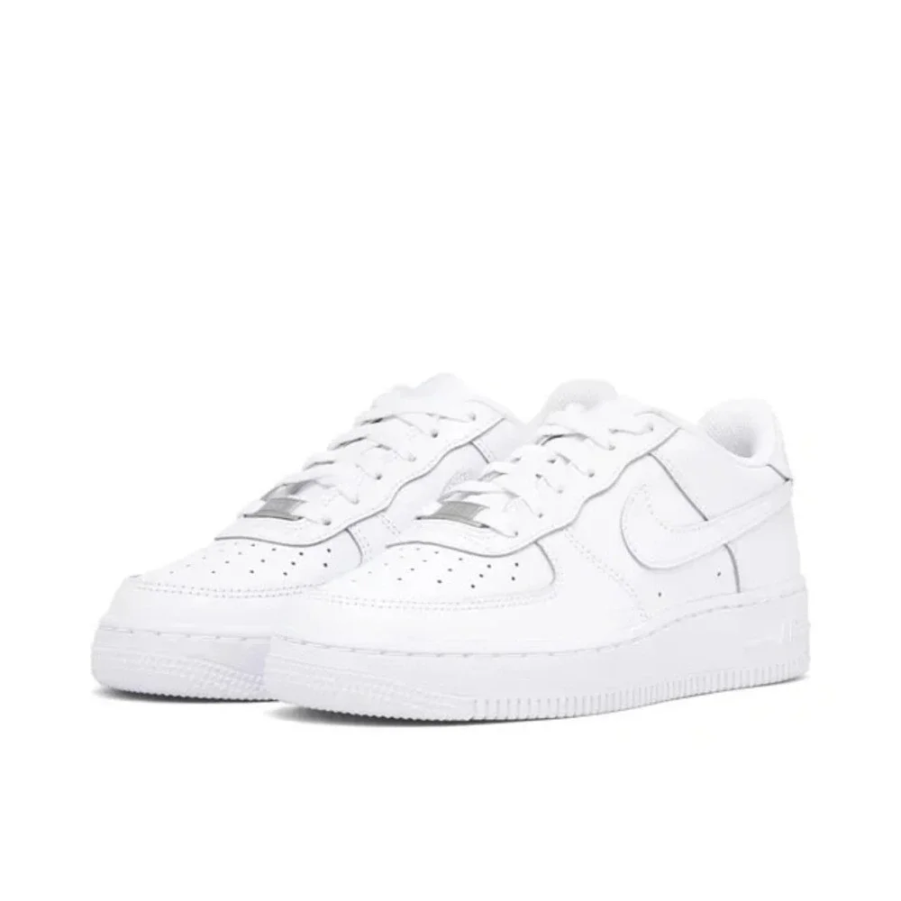 Nike Air Force 1‎ LE GS Size 6Y, Women's Size 7.5 Triple White DH2920-111