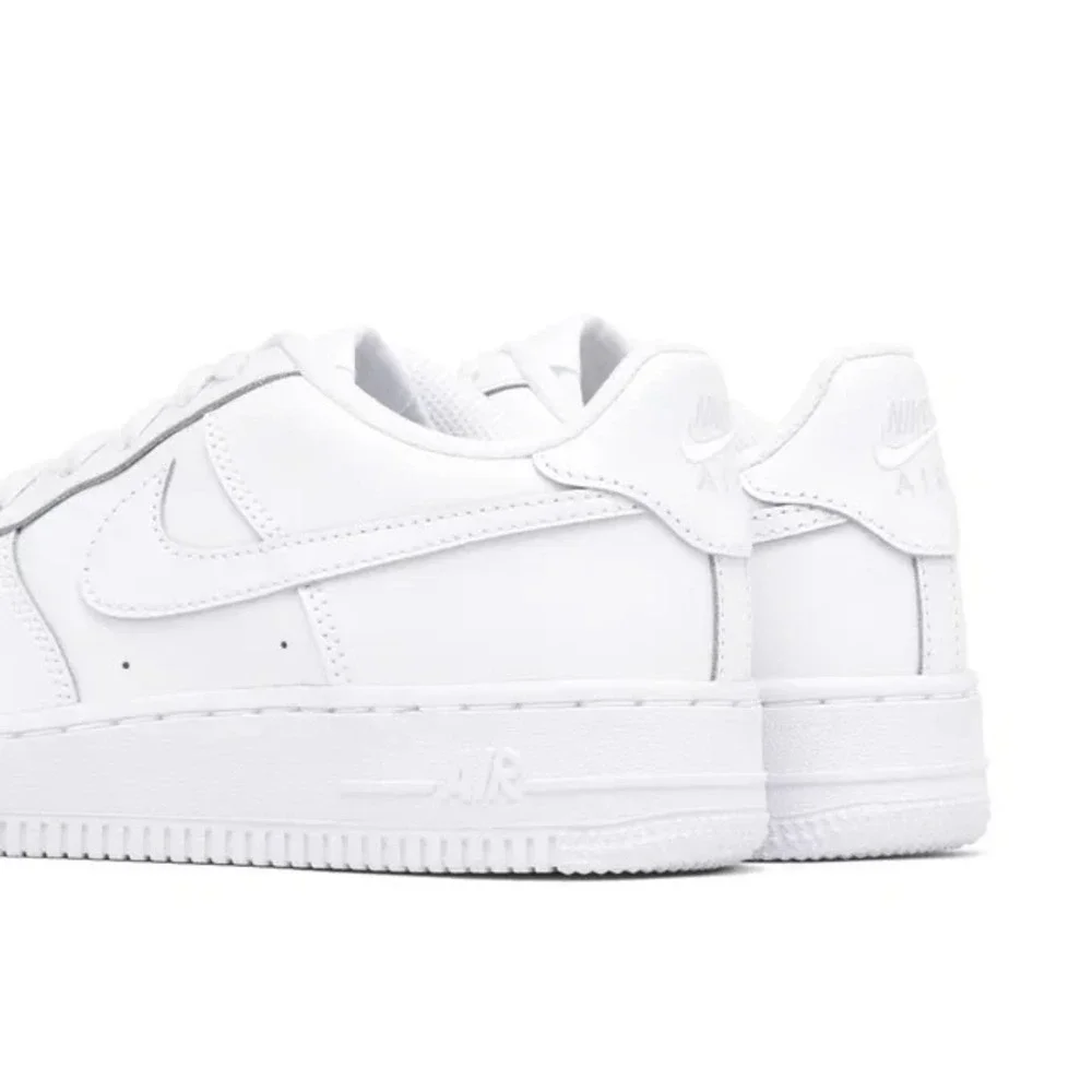 Nike Air Force 1‎ LE GS Size 6Y, Women's Size 7.5 Triple White DH2920-111