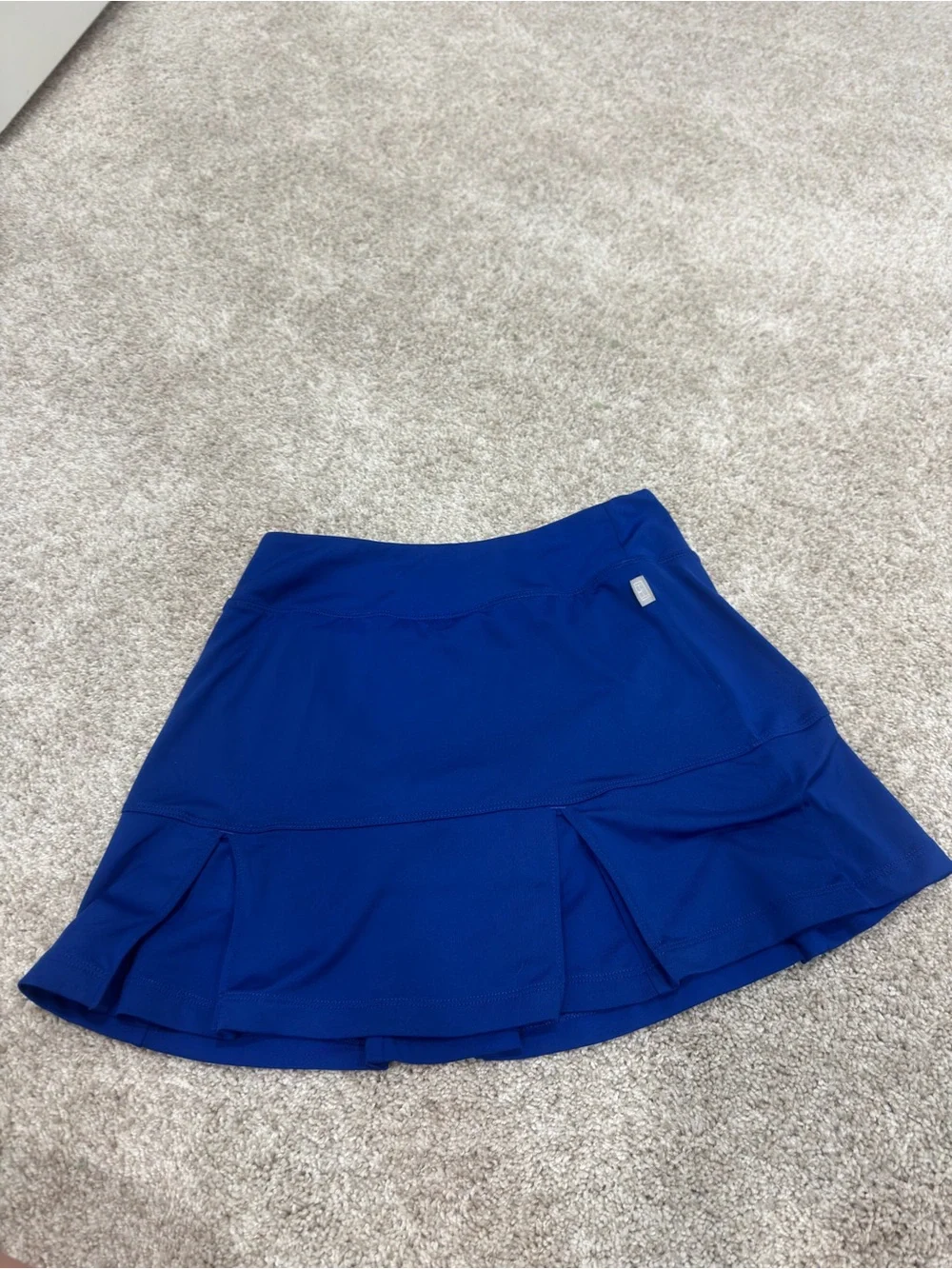 Nike Women’s Cobalt Royal Blue Dri-fit Athletic Pleated Tennis Skort
