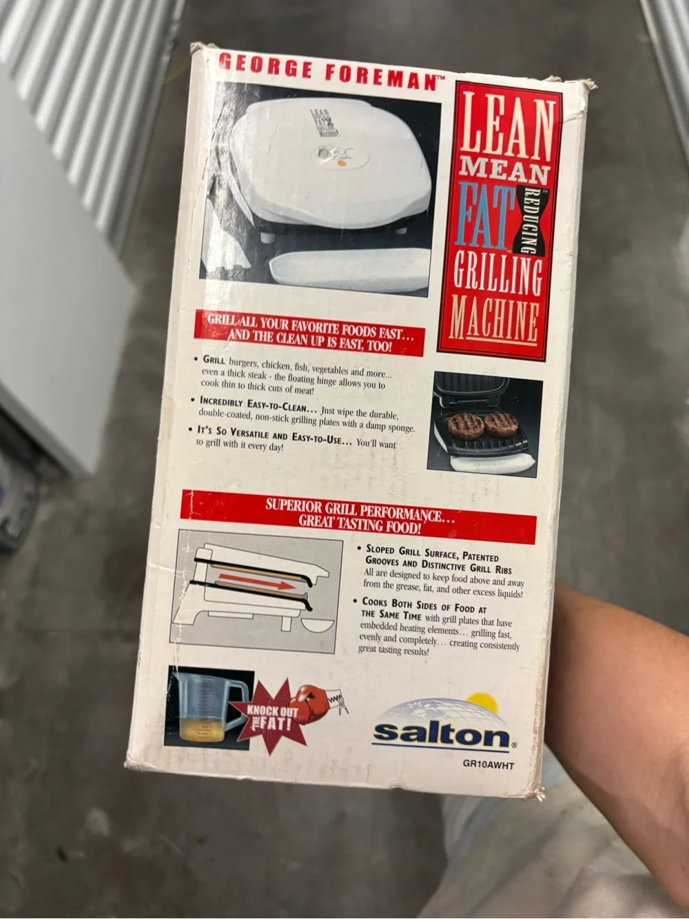 George Foreman lean mean