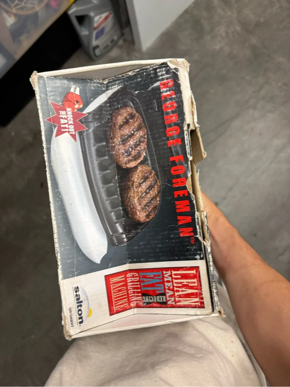 George Foreman lean mean